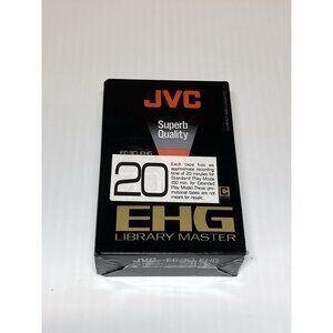 JVC 90 Minute VHSC Compact Video Tape Cassette TC-30 EHG Sealed NEW